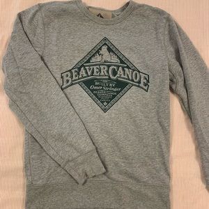 SOLD! Beaver Canoe crewneck